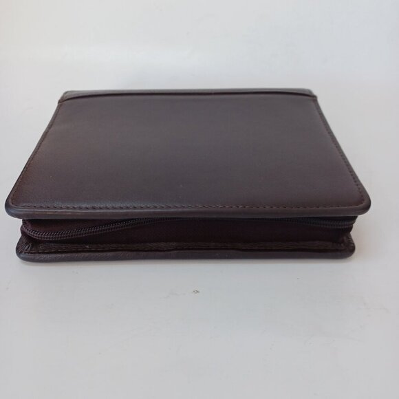 Franklin Covey Planner Franklin Quest Binder Brown Leather 6 Ring Organizer - Picture 13 of 16